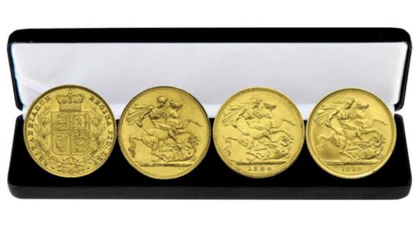 coffret or des souverains