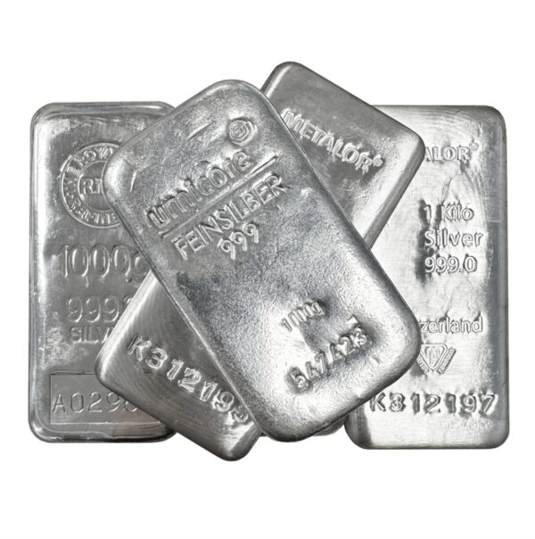 lingot d’argent 1 kg