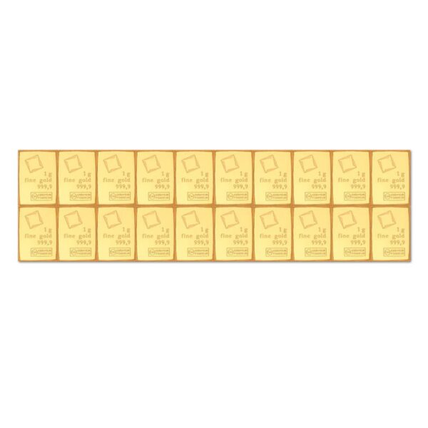 lingot or 20 x 1 g combi bar