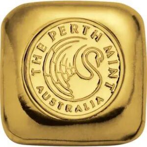 perth mint 1oz cast gold bar