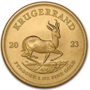 south africa 1 oz gold krugerrand bu