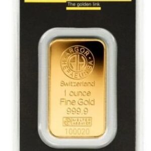lingot d’or argor – 1 oz