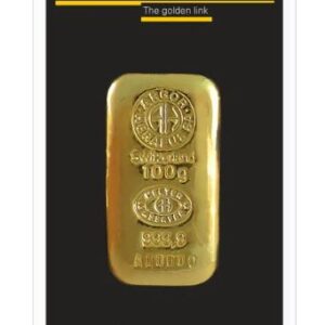 lingot d’or argor cast – 100g