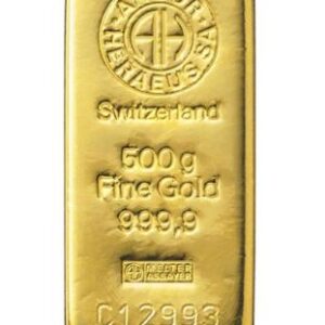 lingot d’or argor cast – 500g
